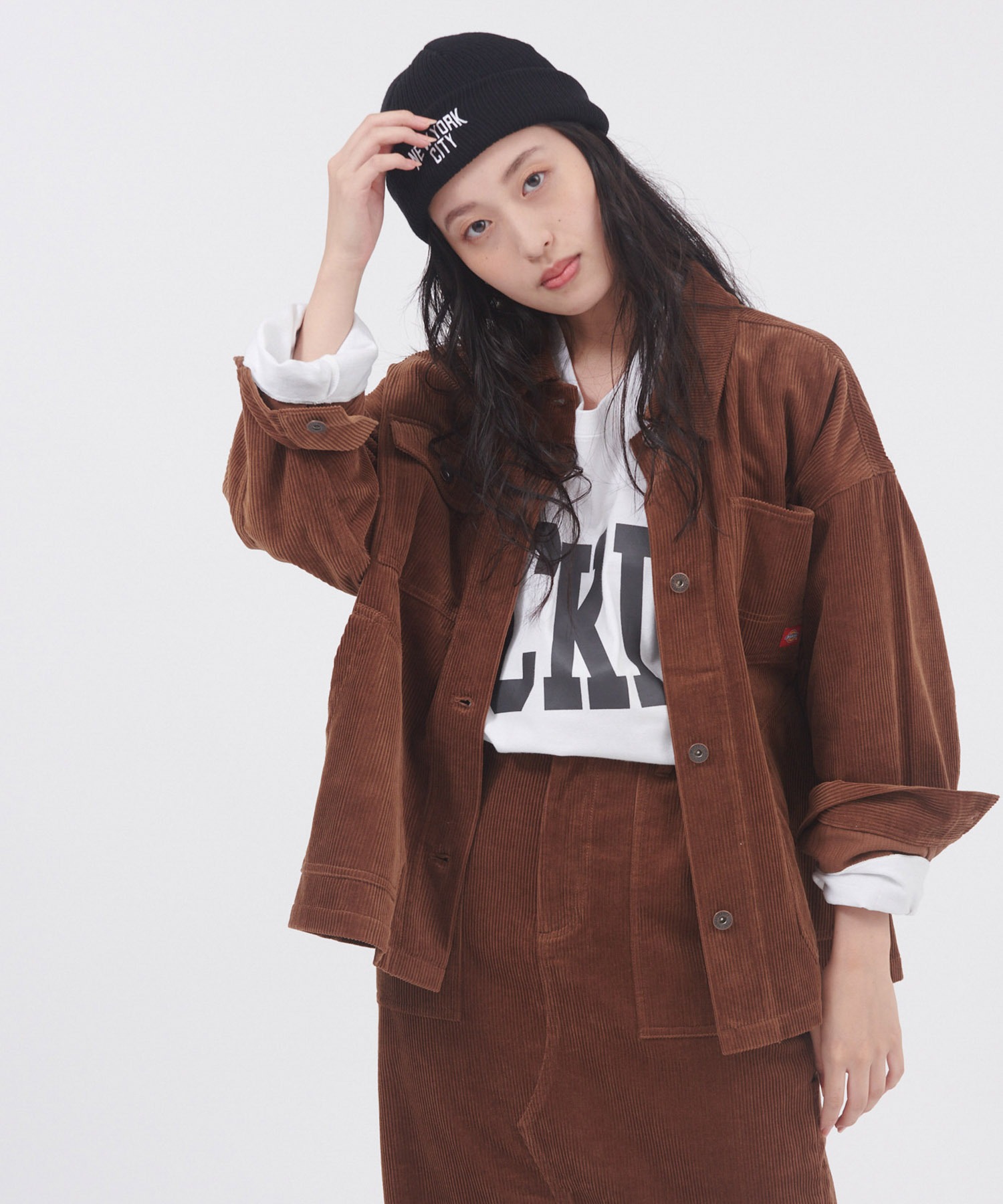 Dickies/ディッキーズ オーバーサイズ コーデュロイワーク