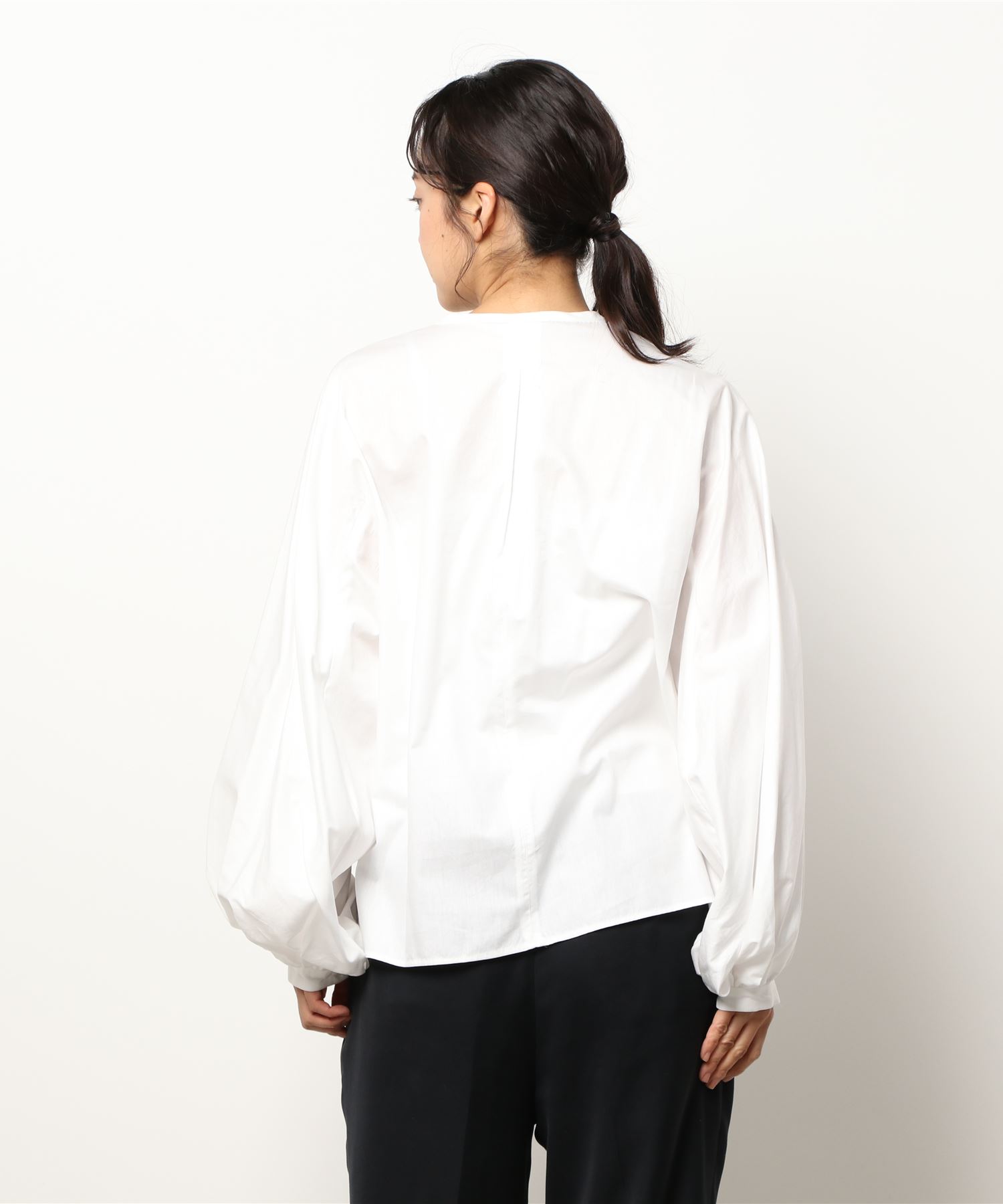 らかな COTTON BROAD VOLUME SLEEVE BL（シャツ/ブラウス）｜HELIOPOLE（エリオポール）のファッション通販 -  きやすくし - www.bookland.ge