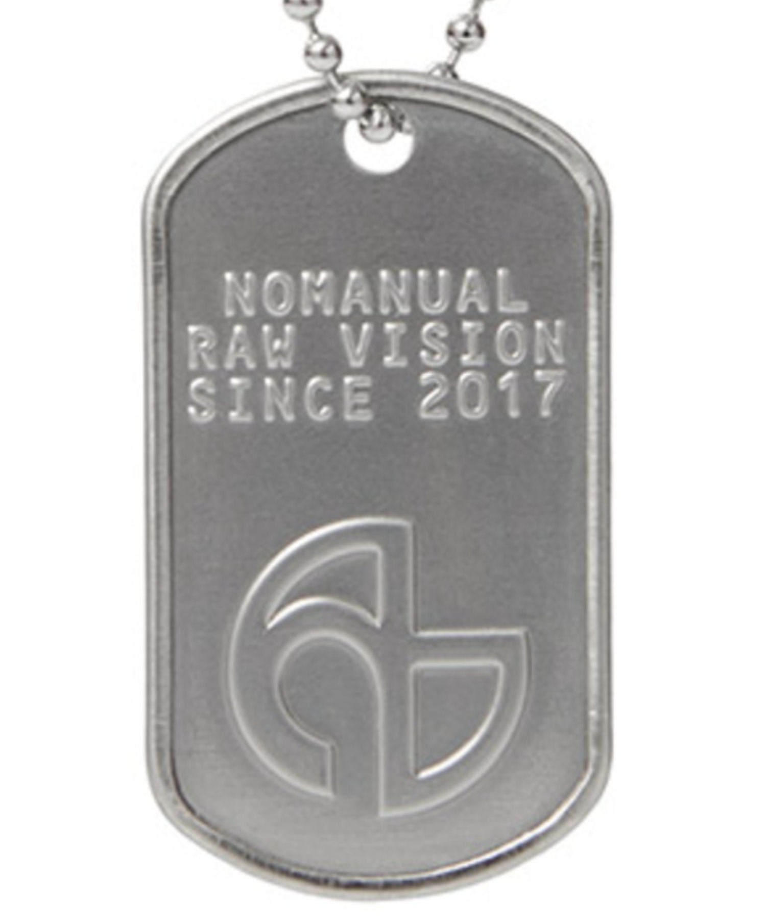 A'GEM/9 × .kom 『NOMANUAL/ノーマニュアル』 NM DOG TAG/NMドッグタグ