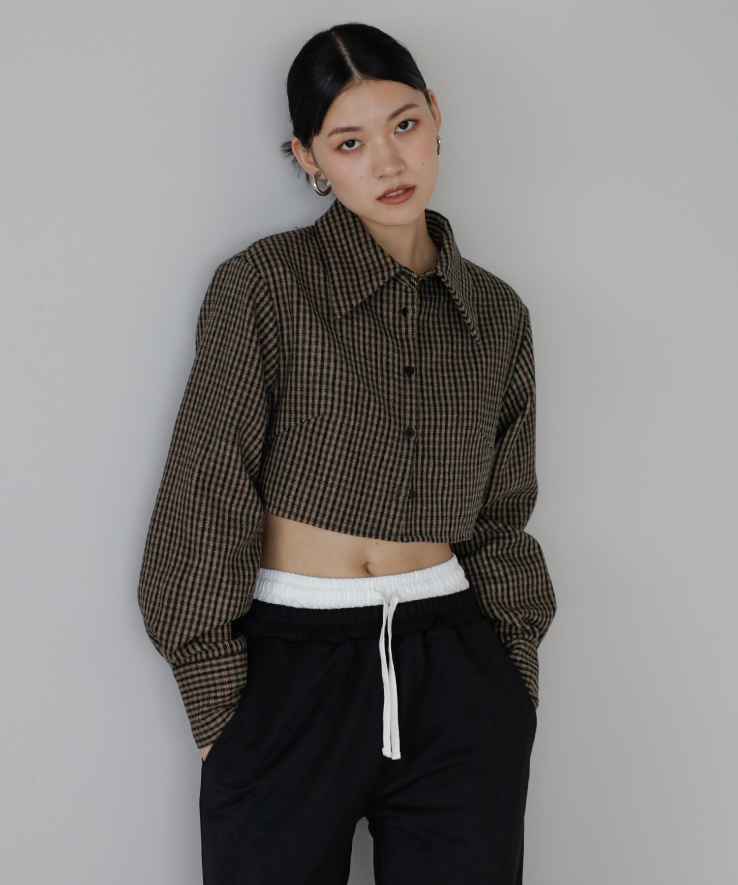 model：H167 着用サイズ：FREE