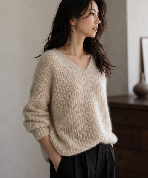 モデル身長：158cm
着用サイズ：FREE