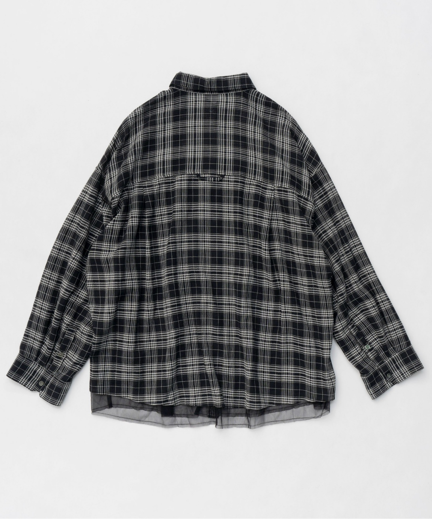 Reversible Voile Shirt/リバーシブルボイルシャツ【MAISON SPECIAL