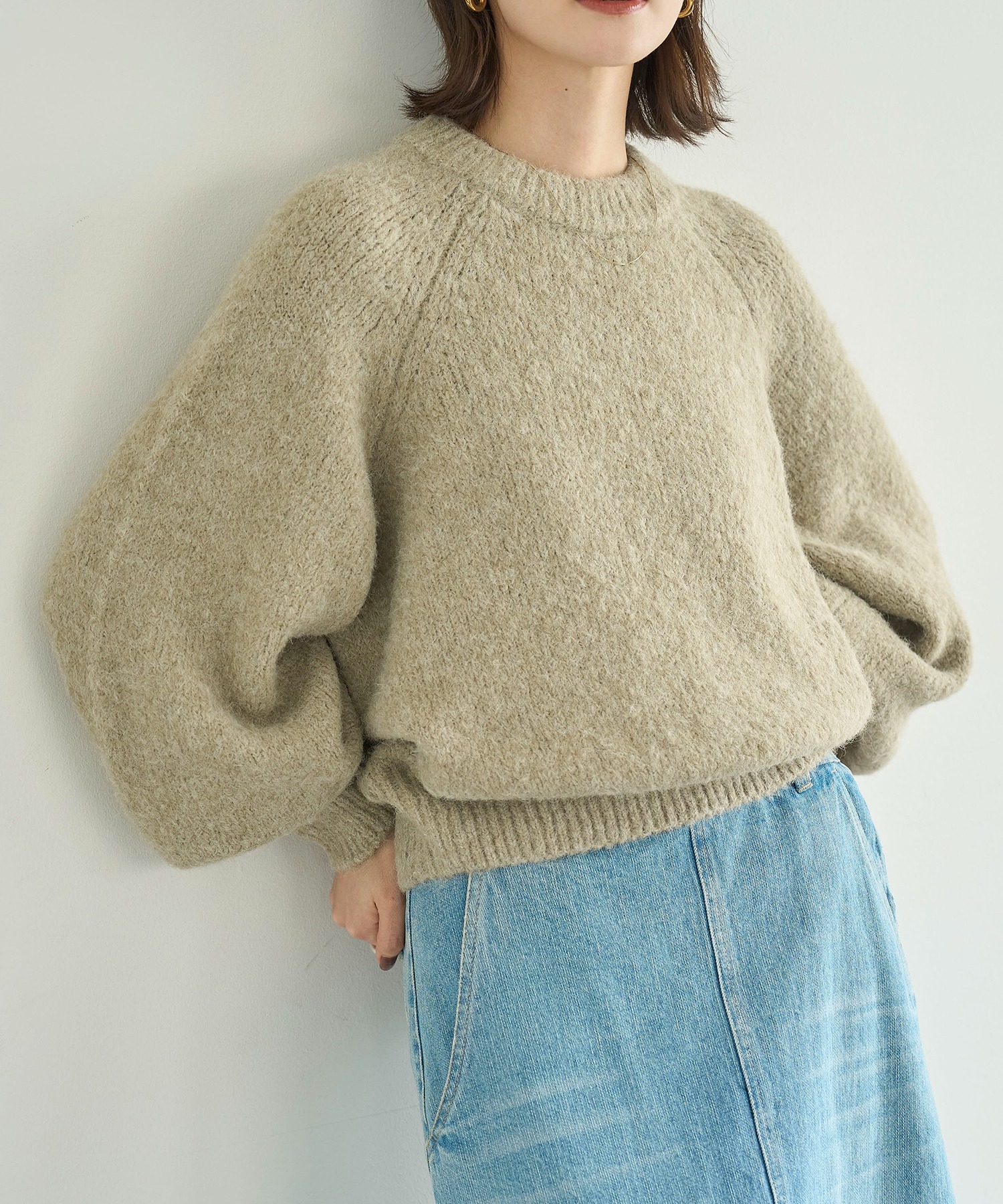 model：H166　着用サイズ：F