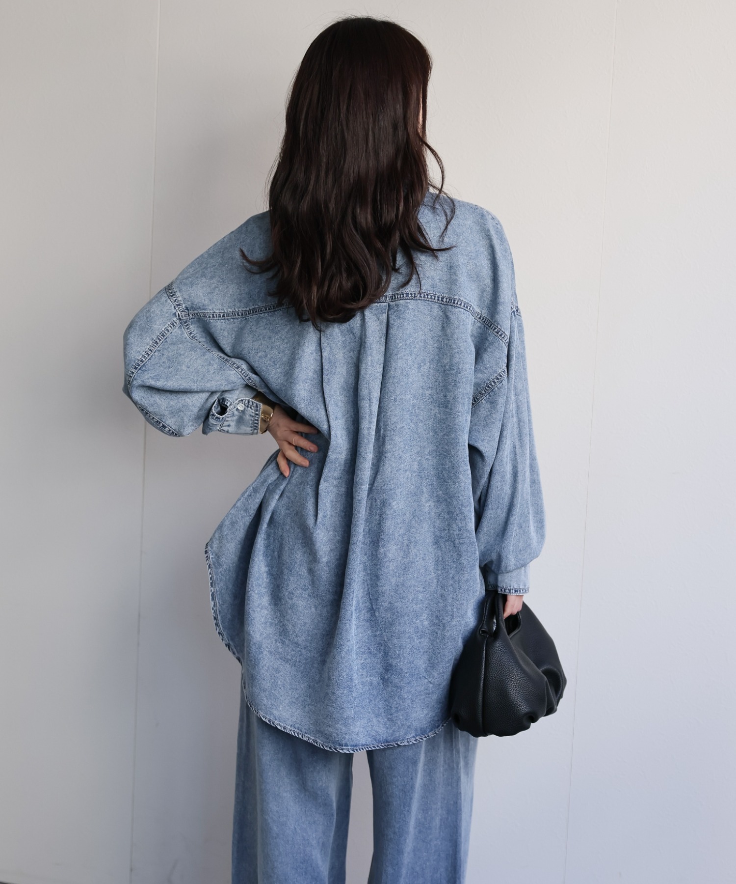 model：156cm　着用サイズ：FREE