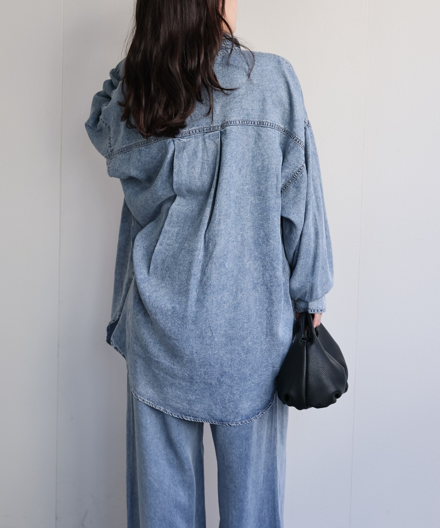 model：156cm　着用サイズ：FREE