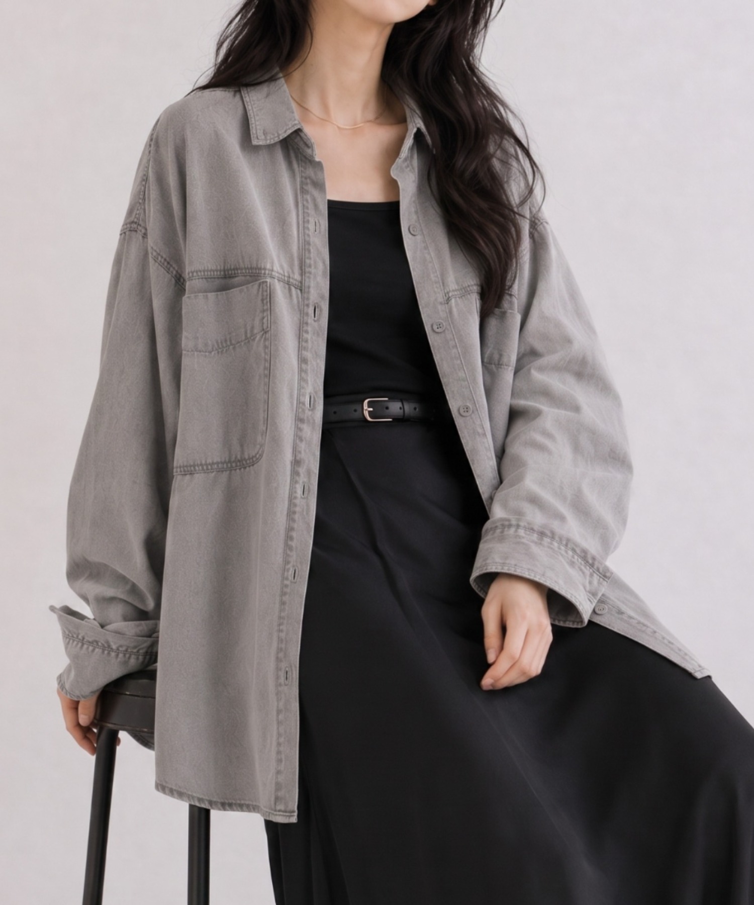 	
model：157cm　着用サイズ：FREE
