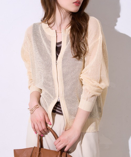 model：163cm / size：F