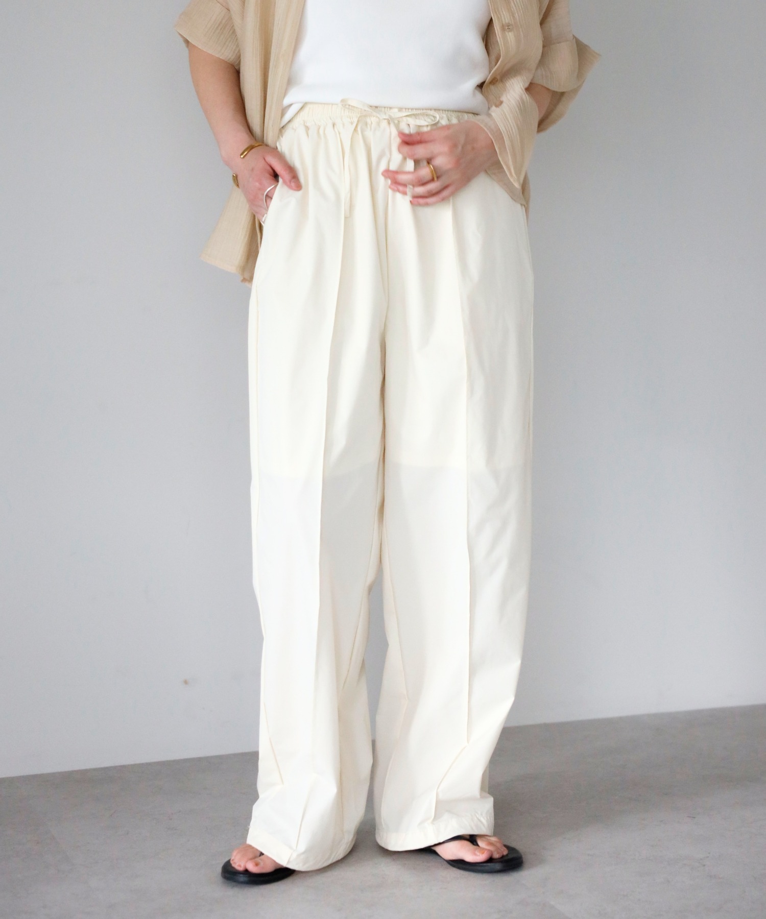 model：H158 着用サイズ：FREE