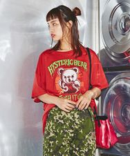 TRASH IT UP プリント ビッグTシャツ