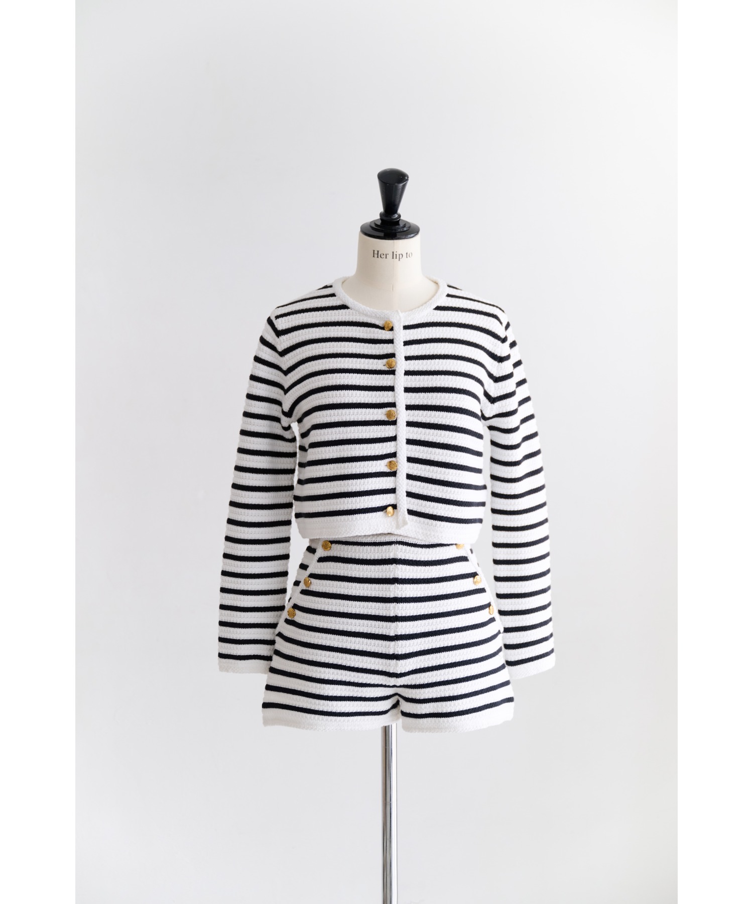 Muriel Stripe Knit Jacket 【公式通販】