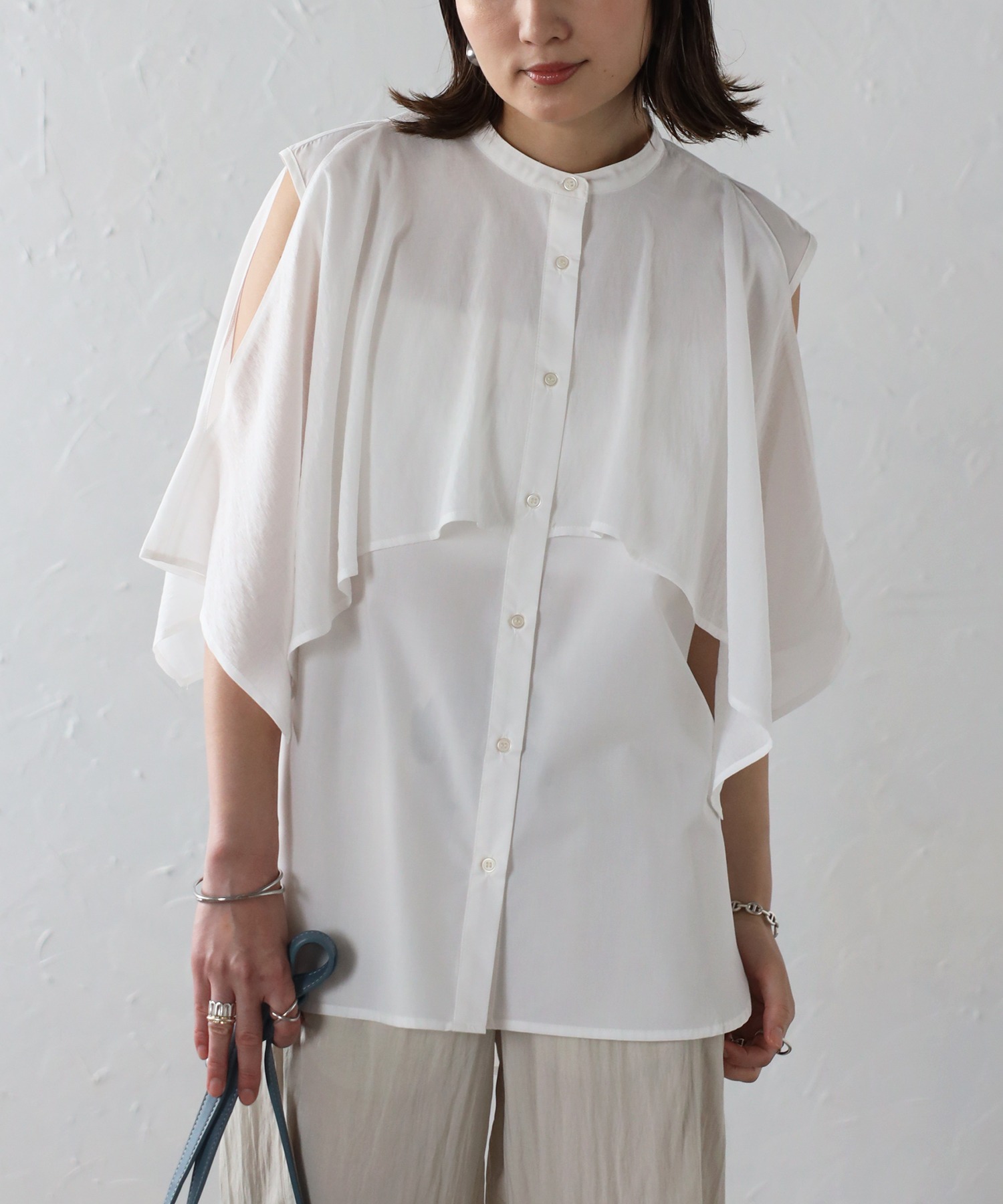 model：H158 着用サイズ：FREE