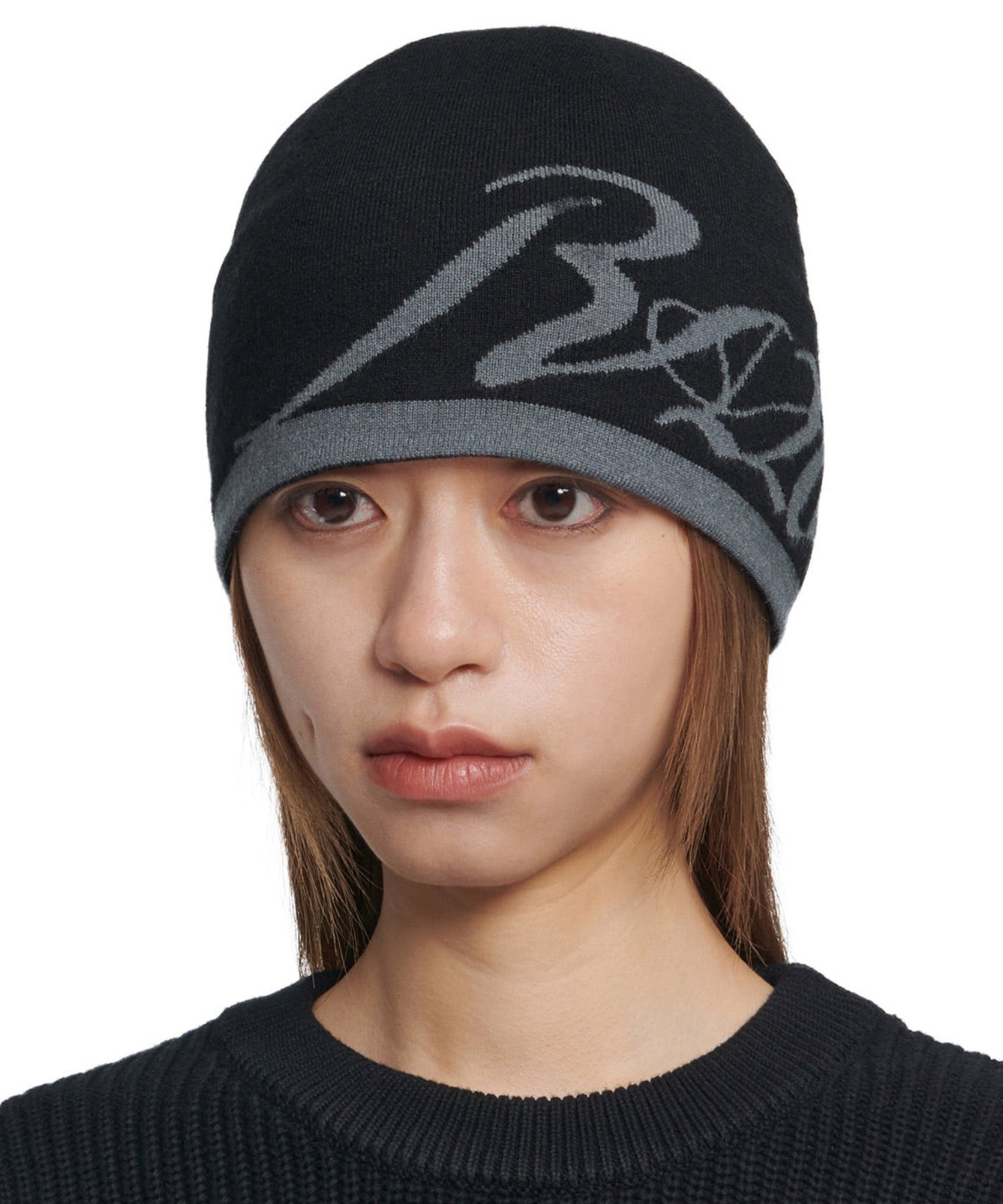 A'GEM/9 × .kom 『NOMANUAL/ノーマニュアル』RAW JACQUARD BEANIE/RAW