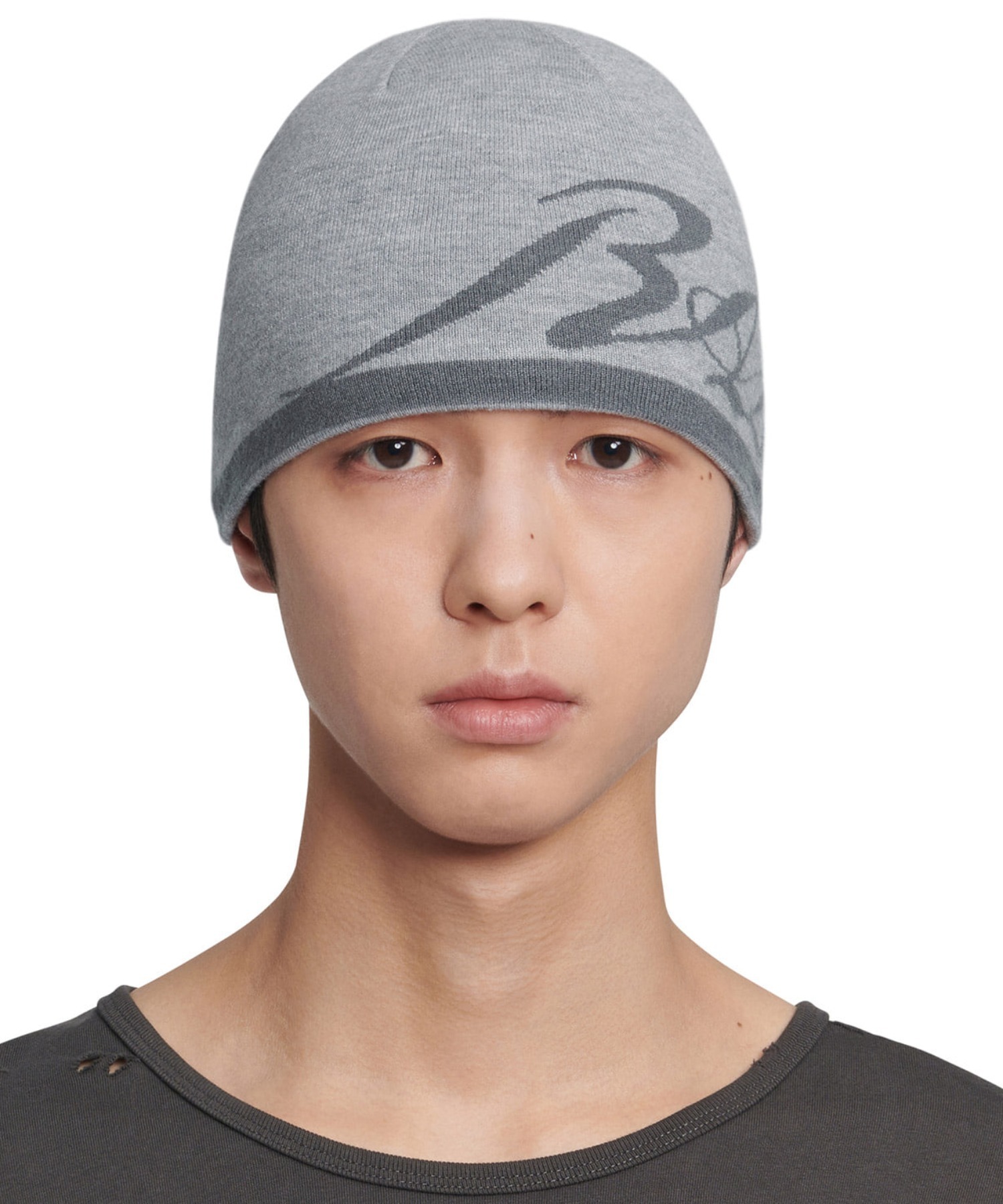 A'GEM/9 × .kom 『NOMANUAL/ノーマニュアル』RAW JACQUARD BEANIE/RAW