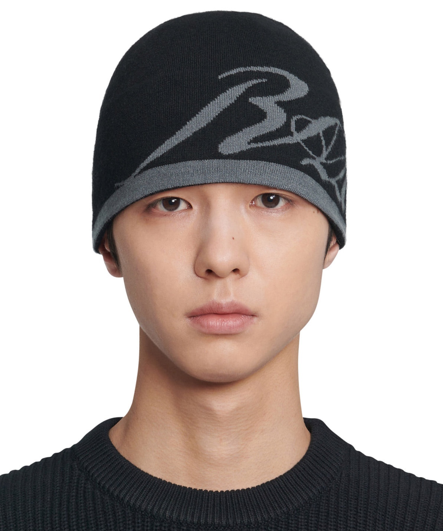 Kama ニットビーニー 5色　個別購入可能 A'GEM/9 × .kom 『NOMANUAL/ノーマニュアル』RAW JACQUARD BEANIE/RAW