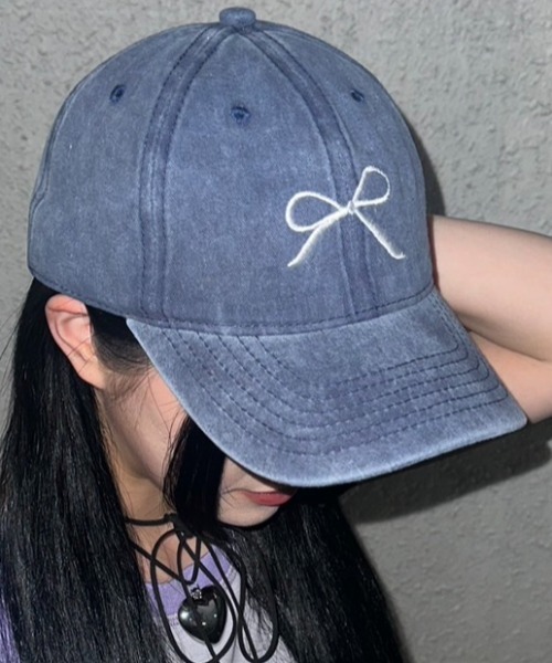 PAL GROUP OUTLET｜【Chico】刺繍入りバックリボンキャップ