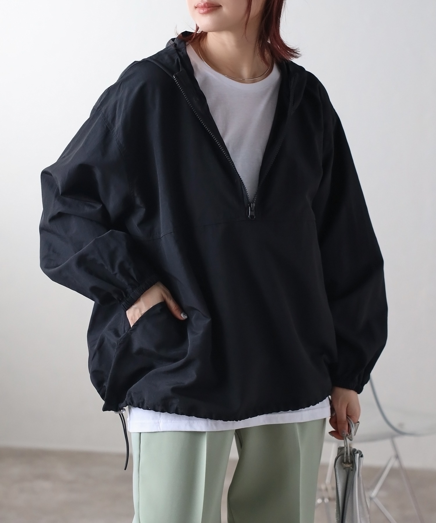 Model：H158　着用サイズ：M