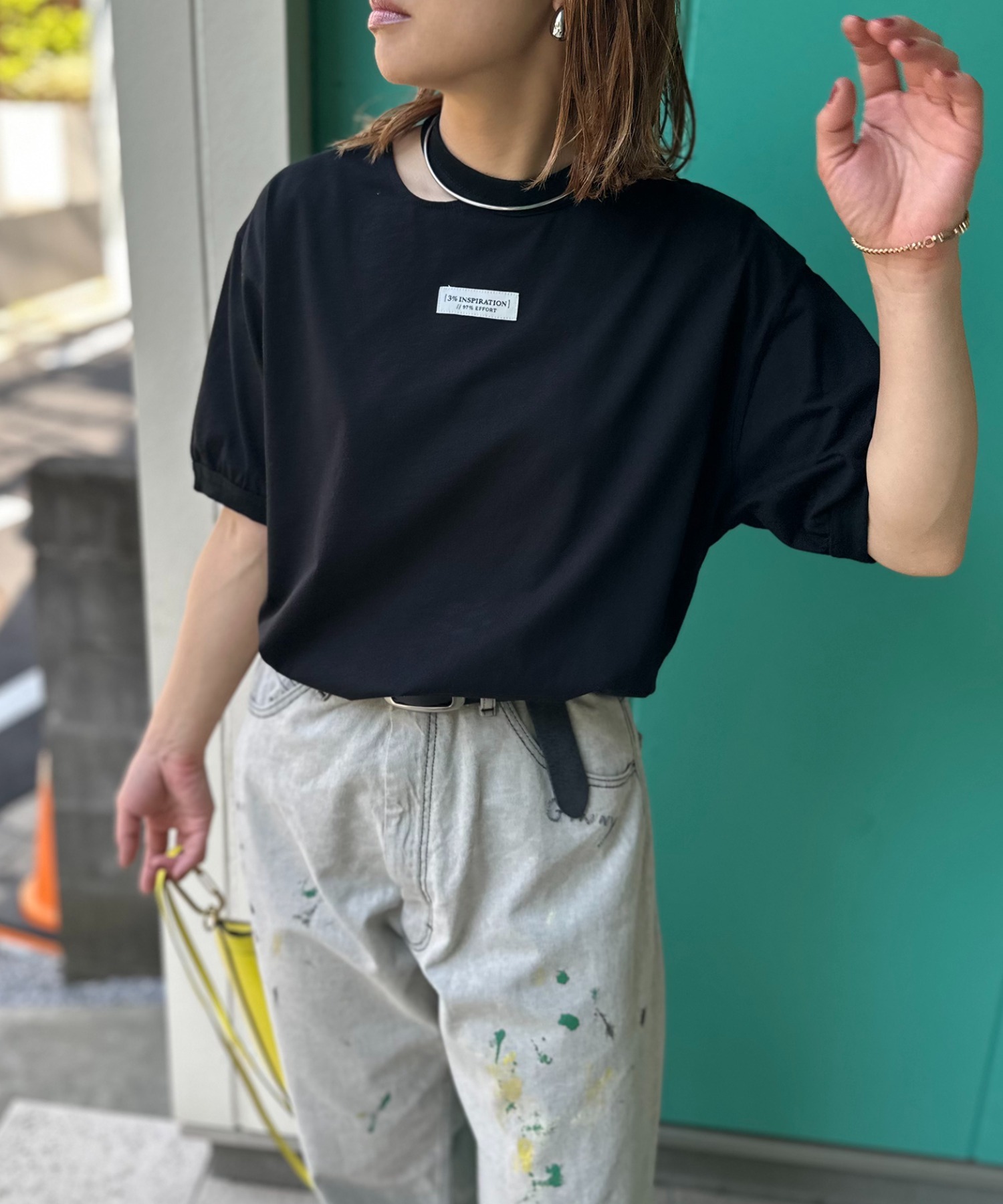 ブラック×ブラック
model:154cm 着用サイズ:FREE