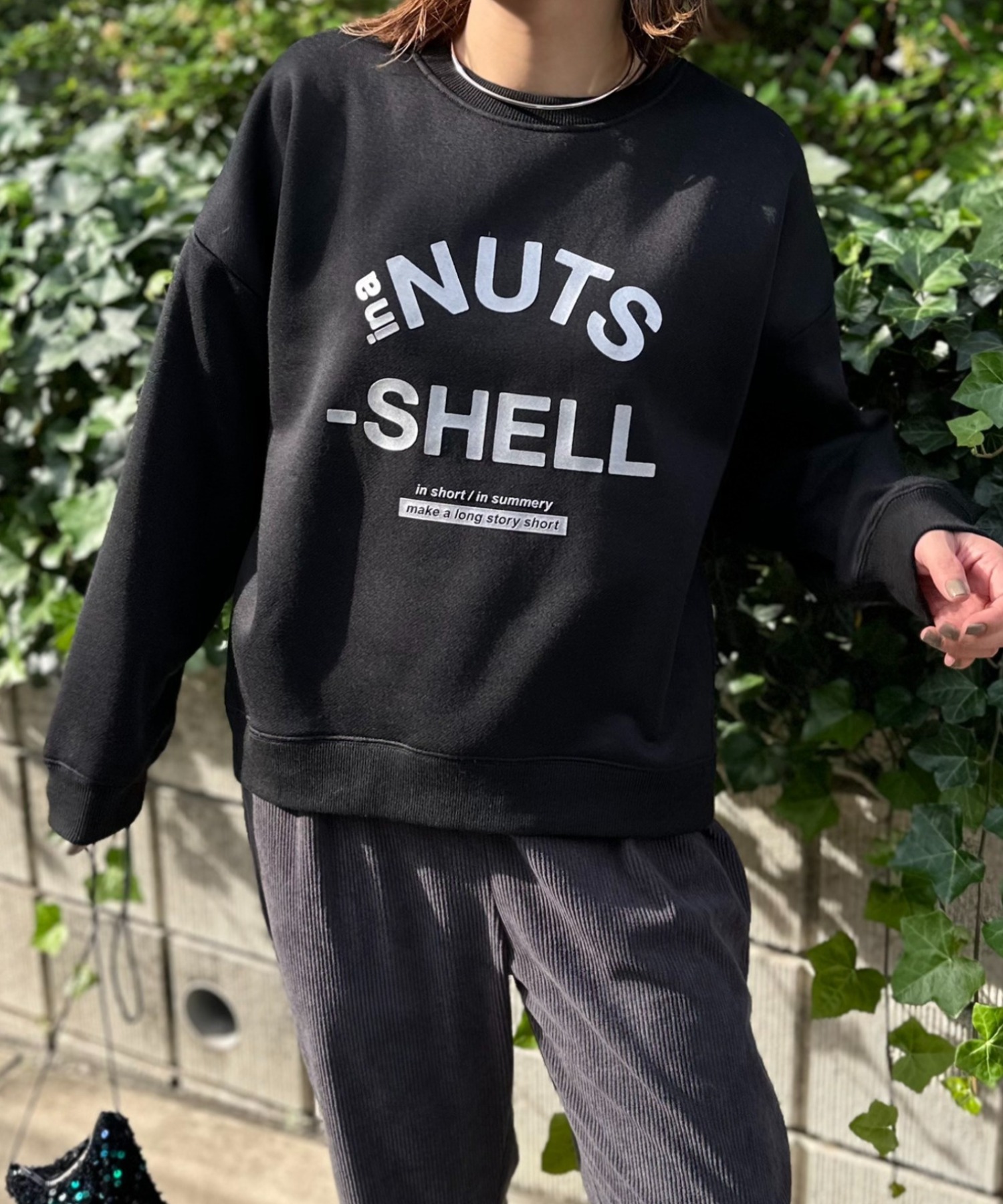 ブラック
model:154cm 着用サイズ:FREE