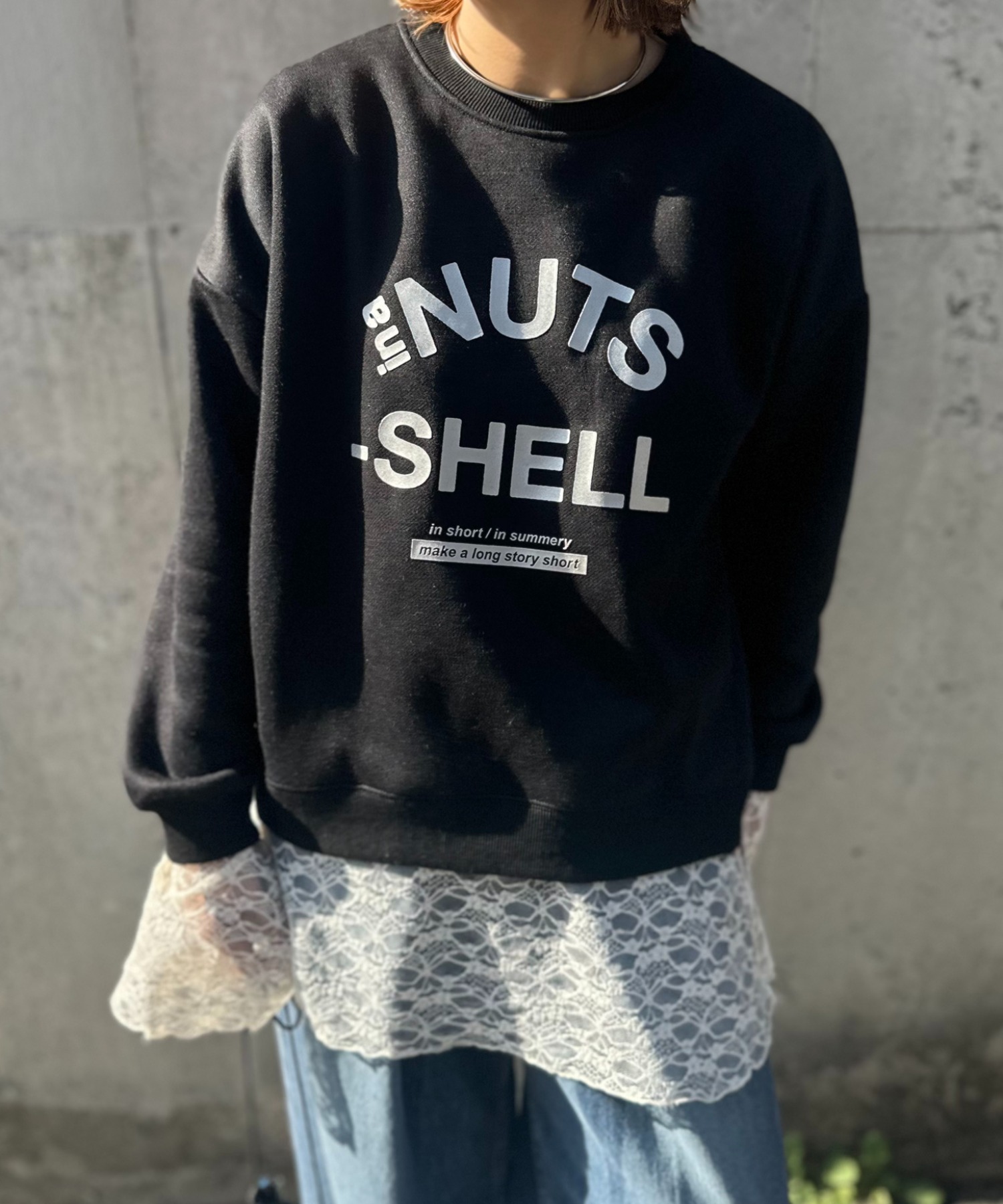 model:154cm 着用サイズ:FREE