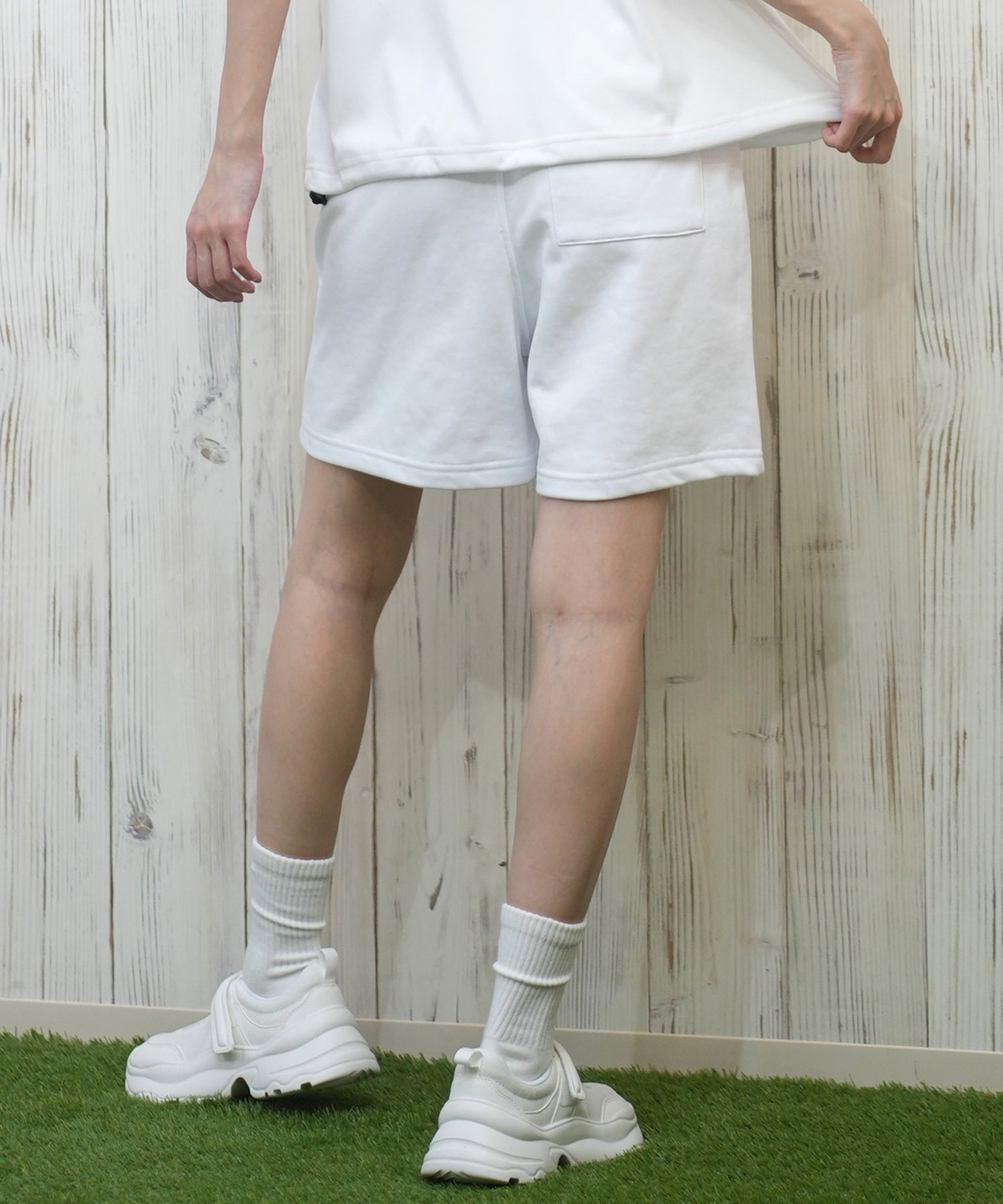 RVCA/ルーカ スウェットショートパンツ BF043-551