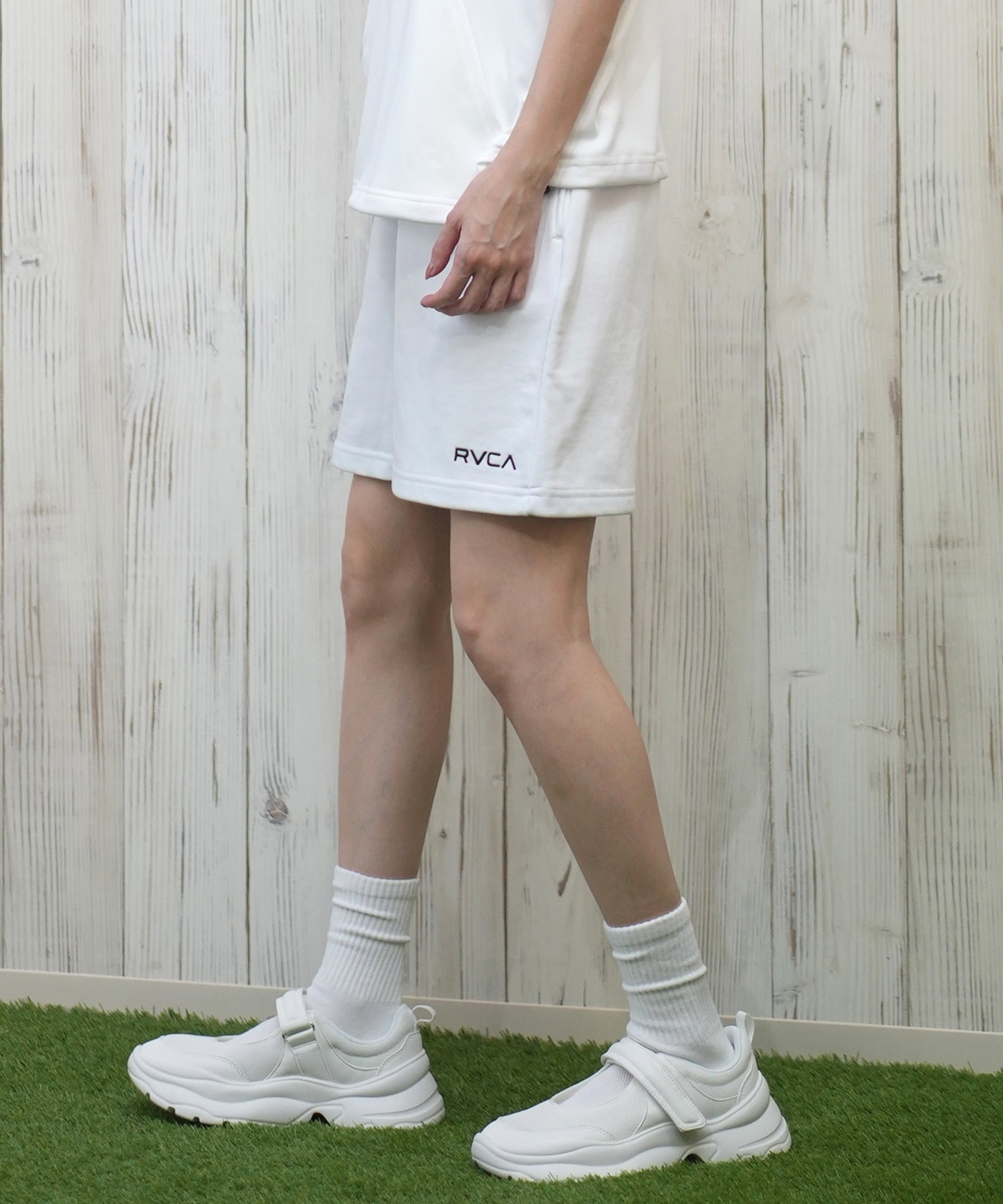 RVCA/ルーカ スウェットショートパンツ BF043-551