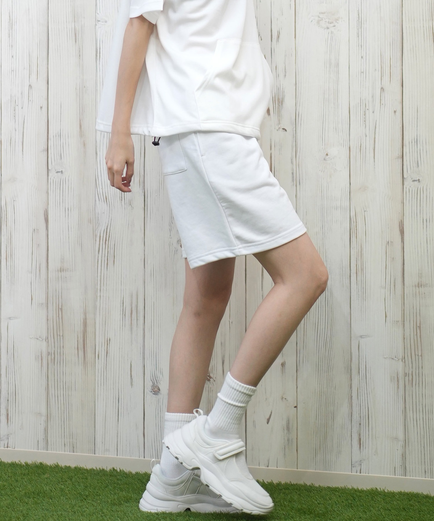 RVCA/ルーカ スウェットショートパンツ BF043-551