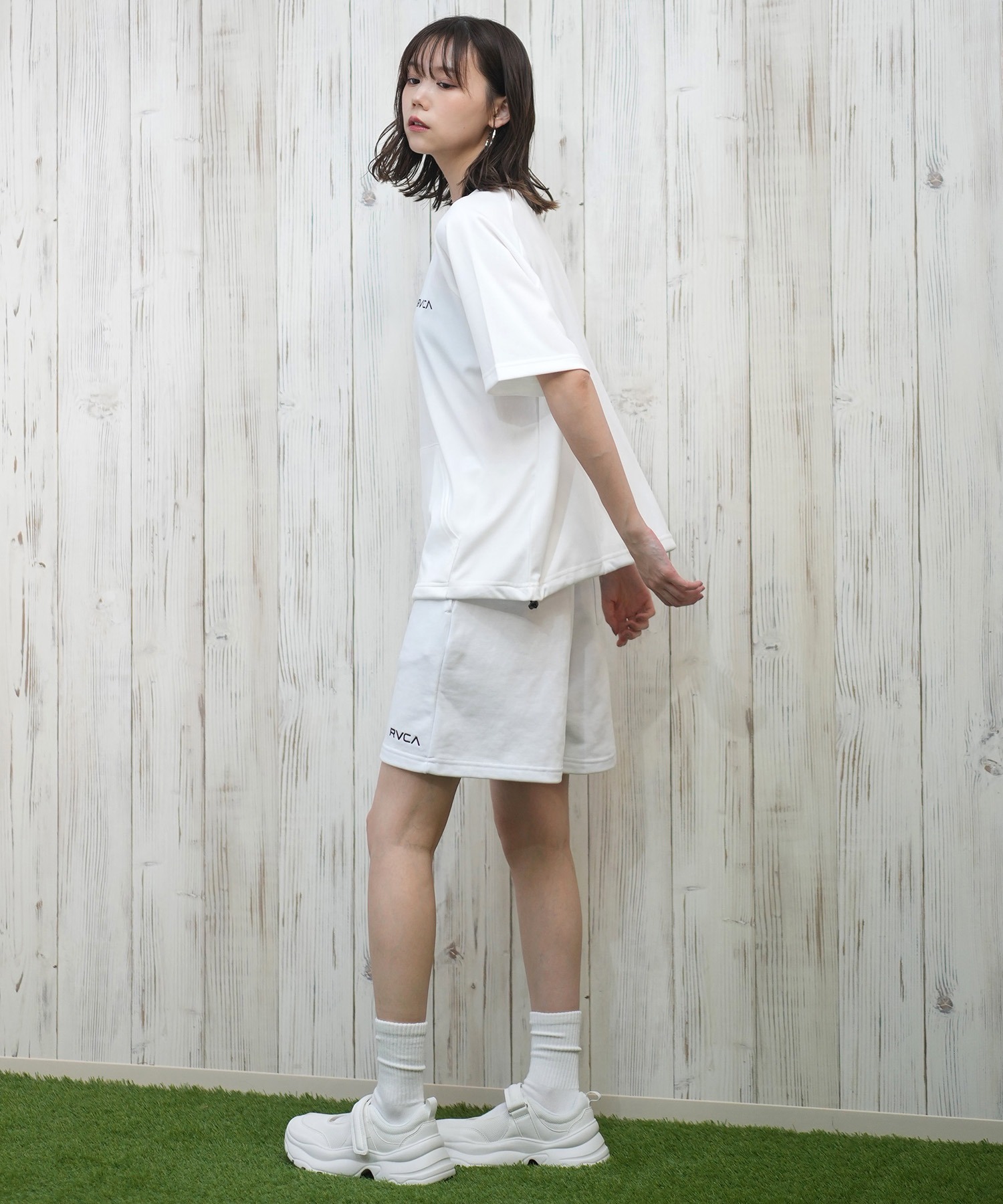 RVCA/ルーカ スウェットショートパンツ BF043-551