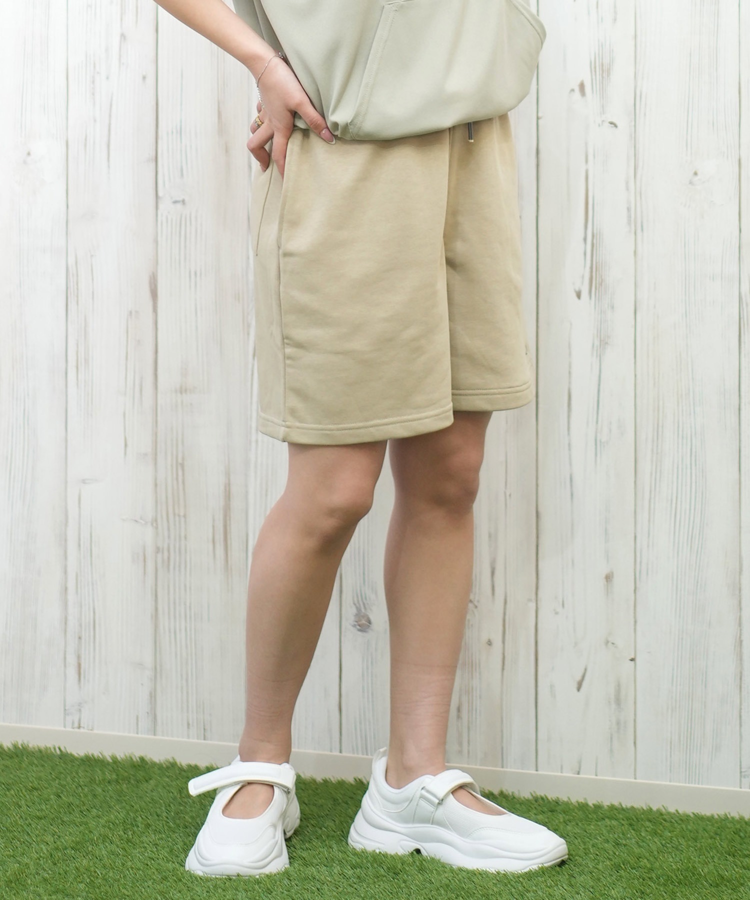 RVCA/ルーカ スウェットショートパンツ BF043-551