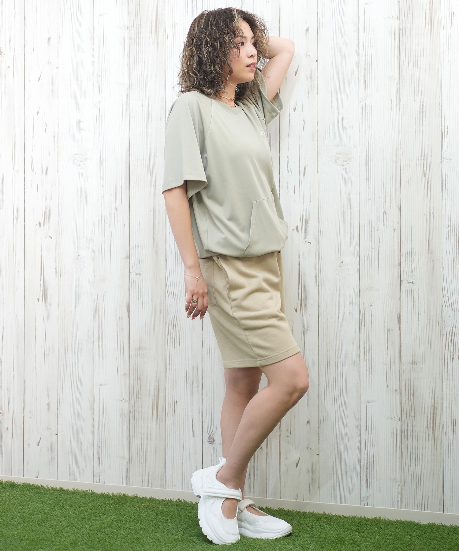 RVCA/ルーカ スウェットショートパンツ BF043-551