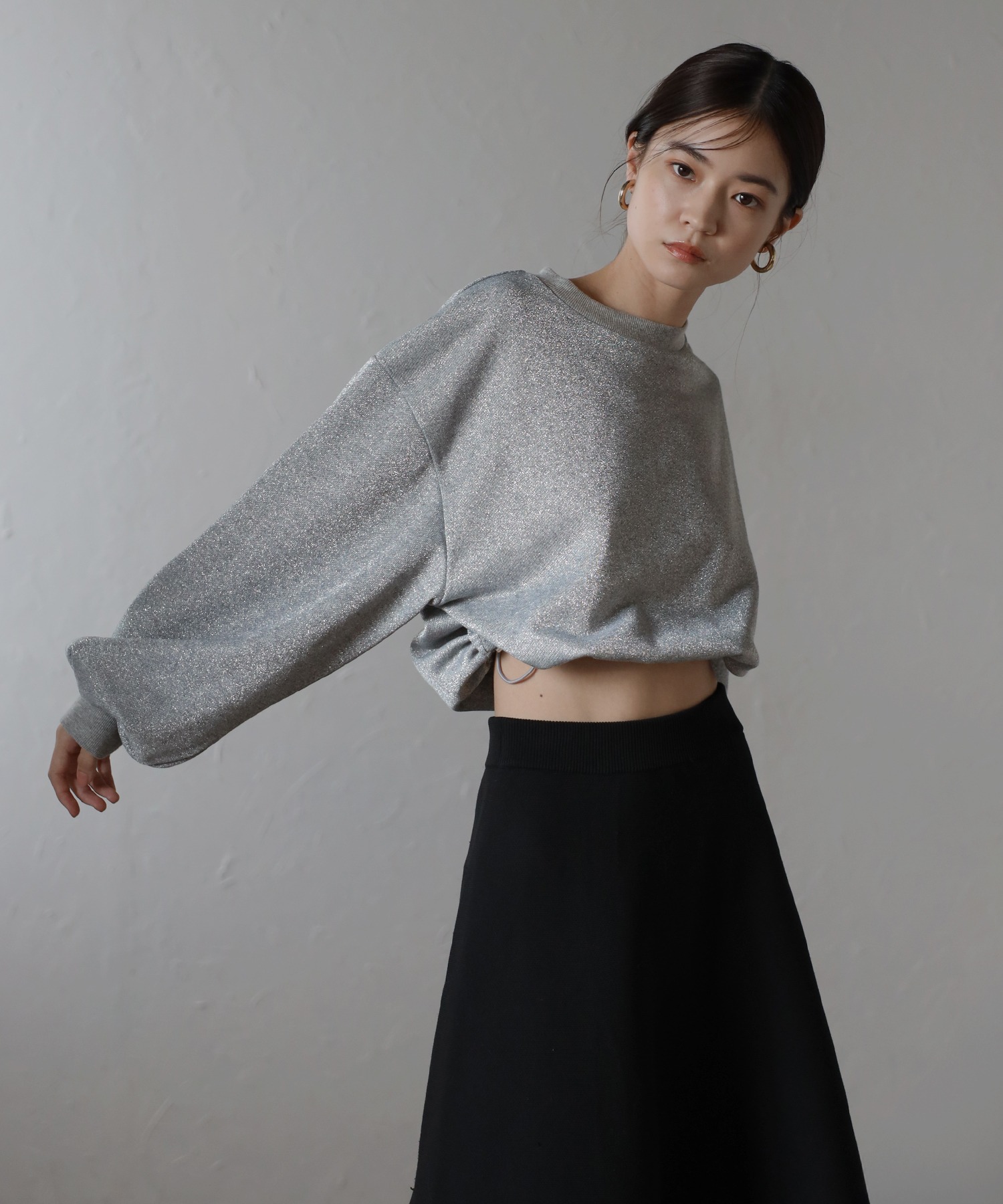 model：H160 着用サイズ：FREE