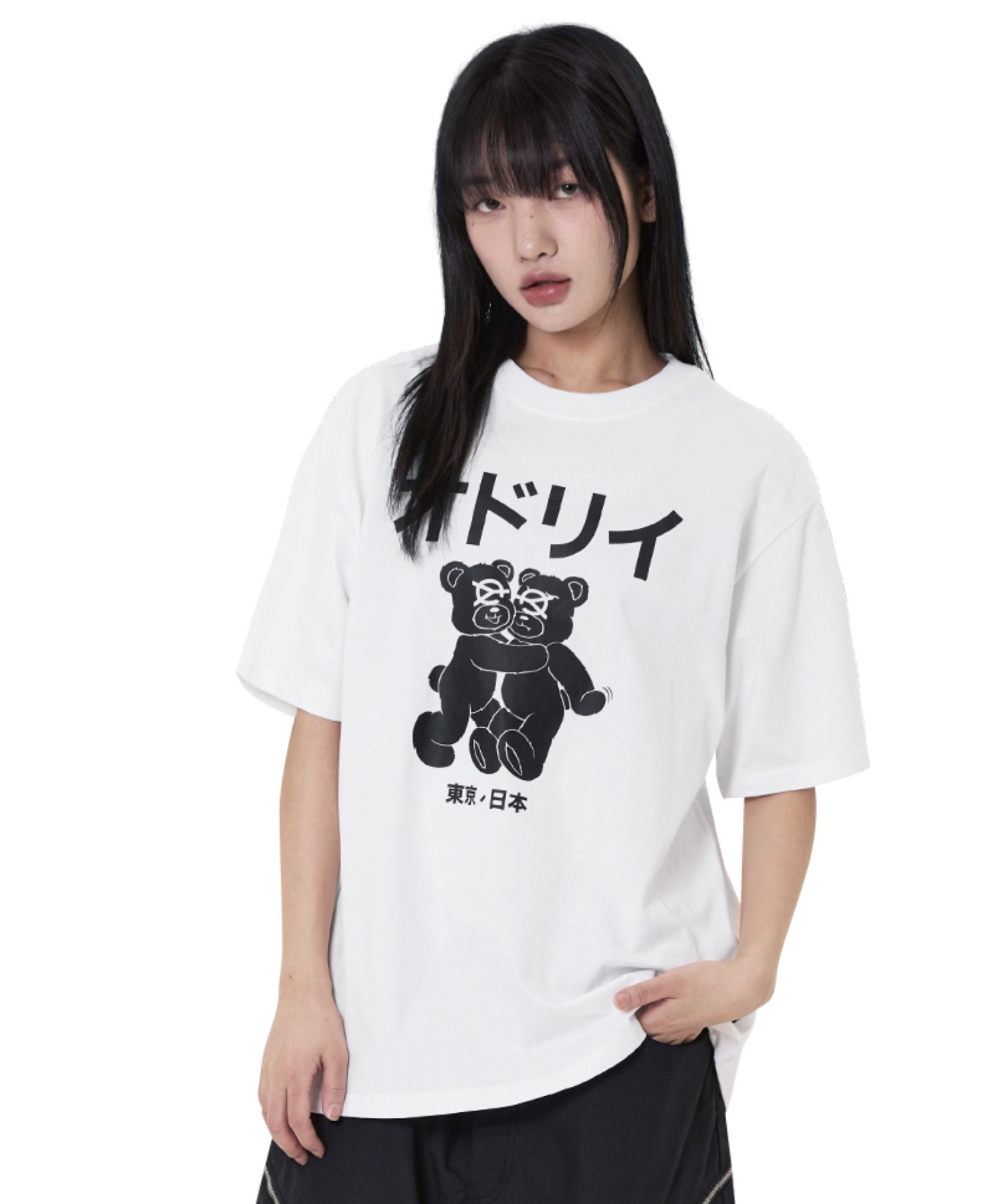 OY オードリープリント半袖Tシャツ OY/オーワイ』ODOLLY T/オードリープリント半袖Tシャツ OY│A'GEM/9