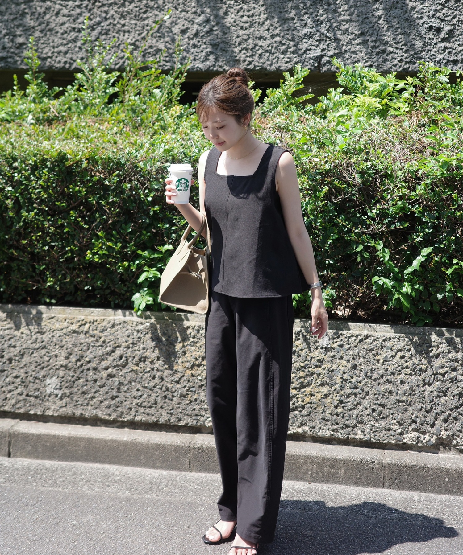 model：H155 着用サイズ：FREE