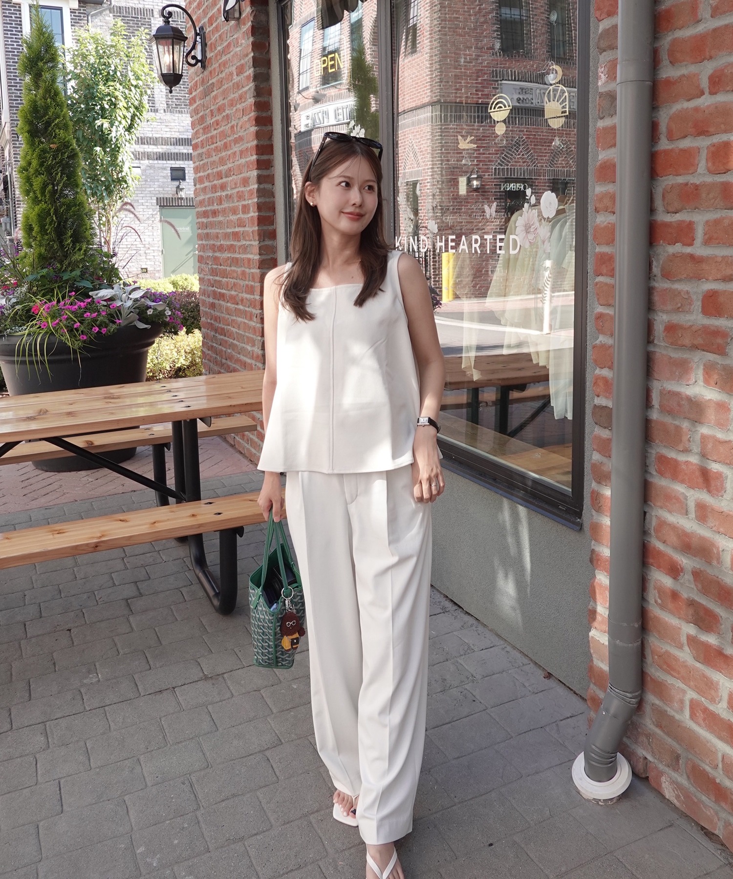 model：H158 着用サイズ：FREE
