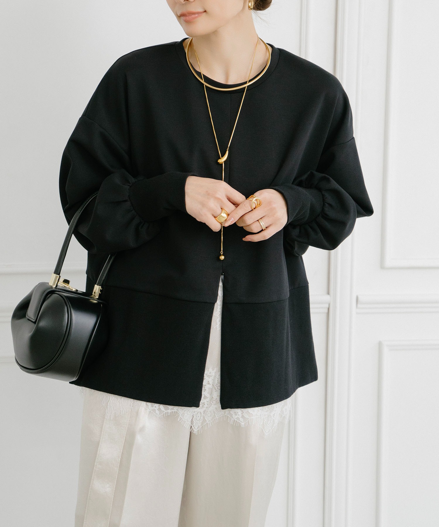 ライトダンボール2wayヘムプルオーバー Emma Taylor│STYLEDOOR