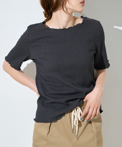 model：163cm / size：F