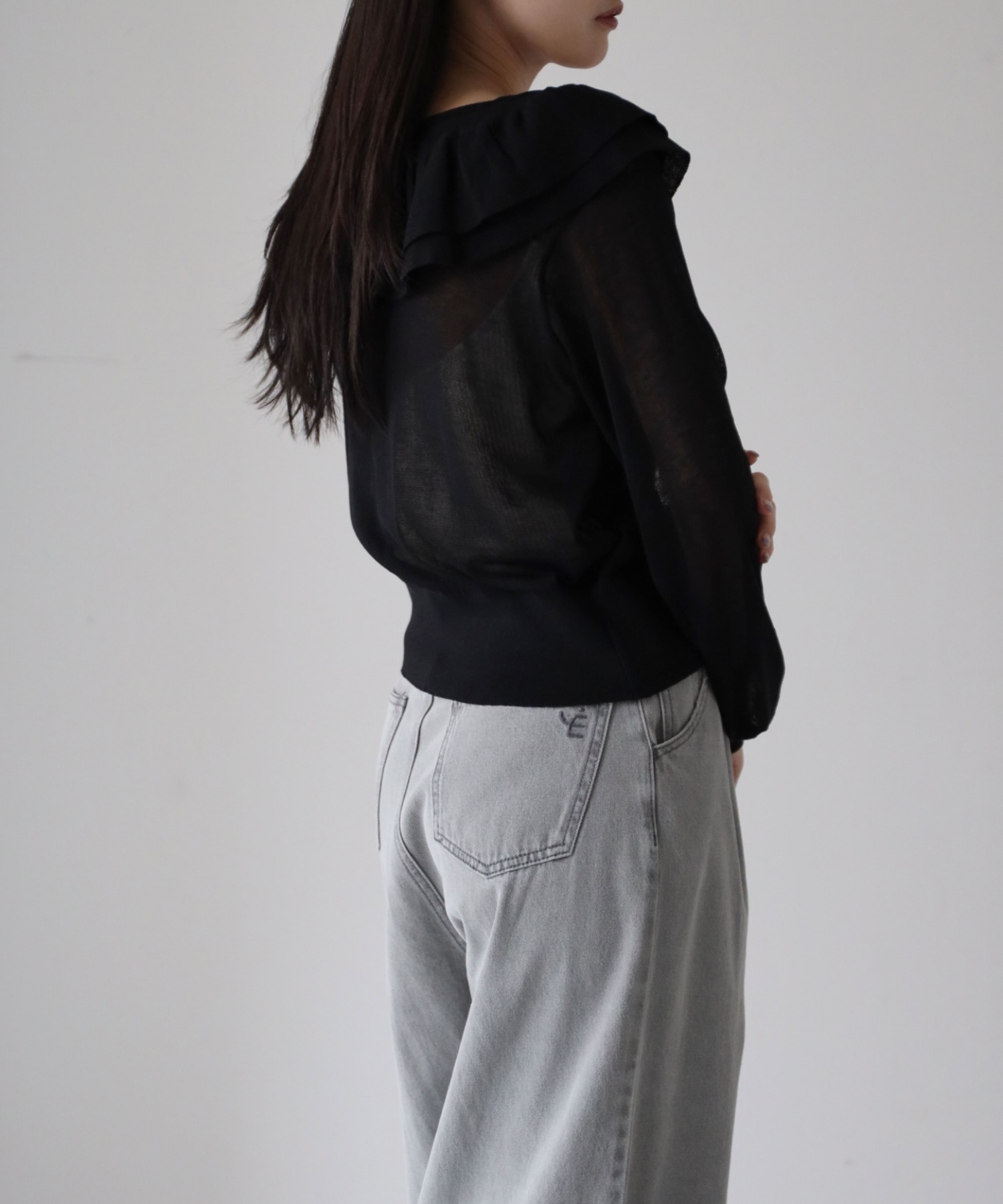 model：164cm. 着用サイズ：FREE