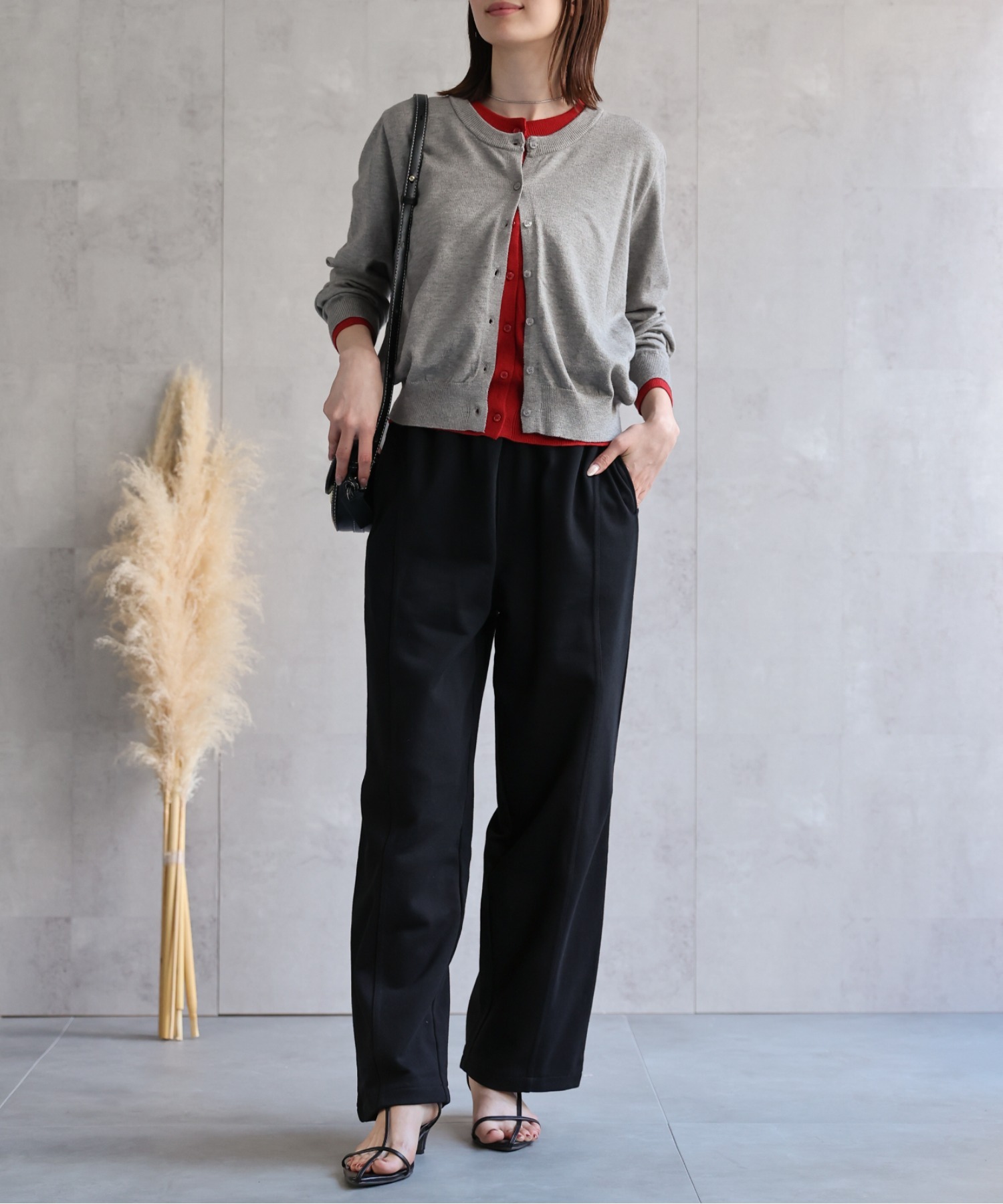 model：162cm 着用サイズ：F
