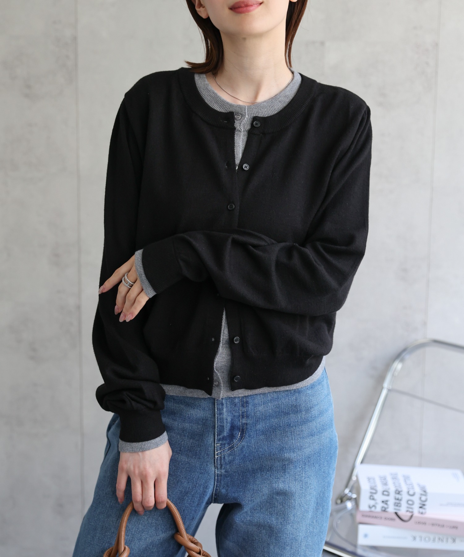 model：162cm 着用サイズ：F