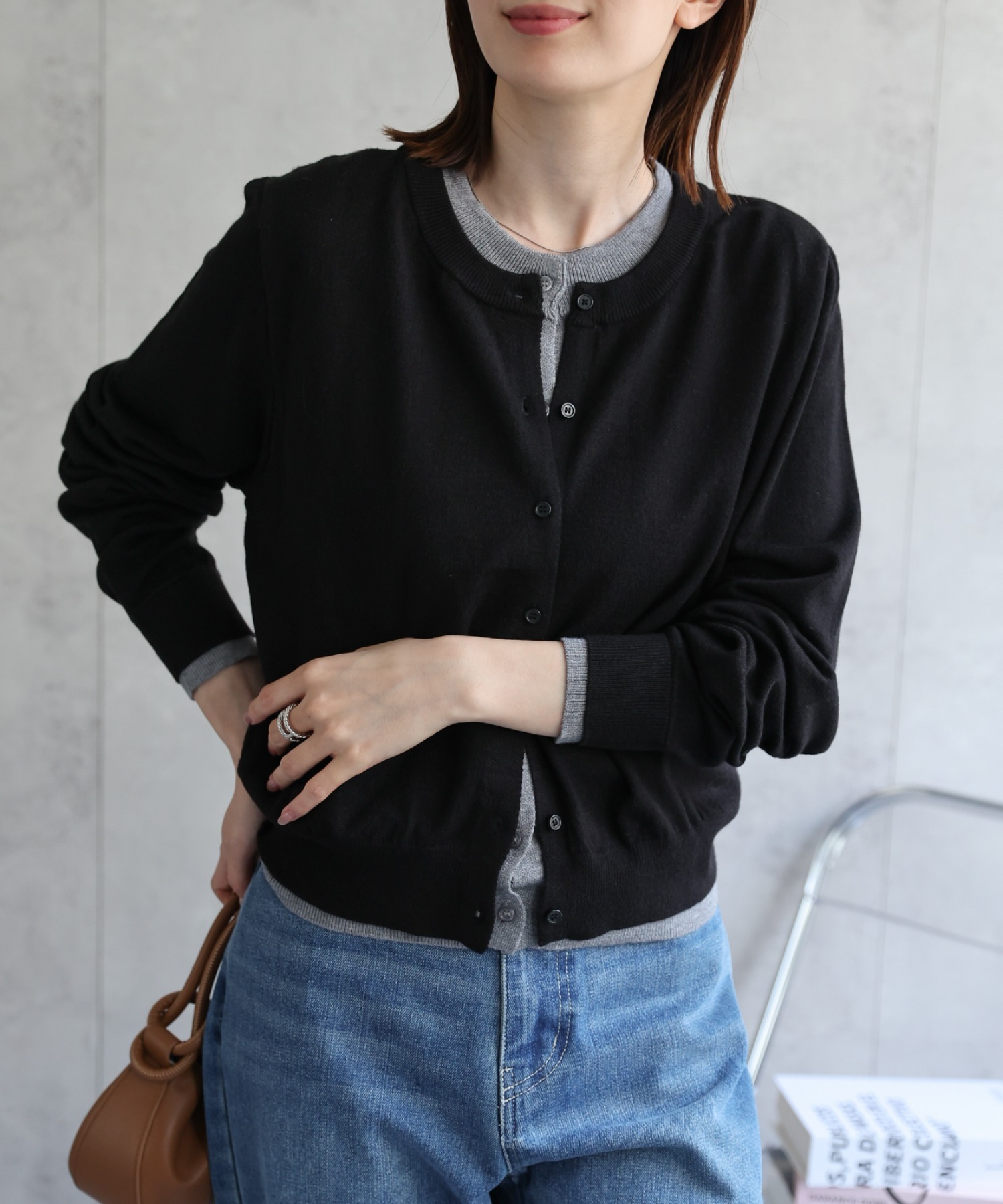 model：162cm 着用サイズ：F