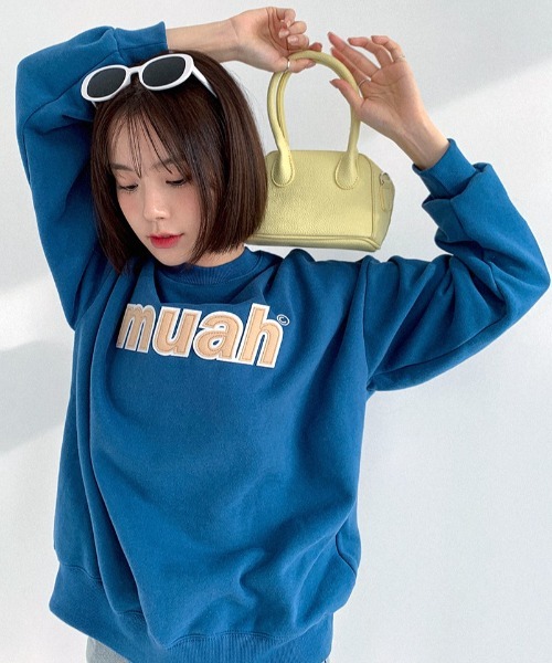 A'GEM/9 × .kom『muah muah/ムーアムーア』SIGNATURE COMBI LOGO MTM