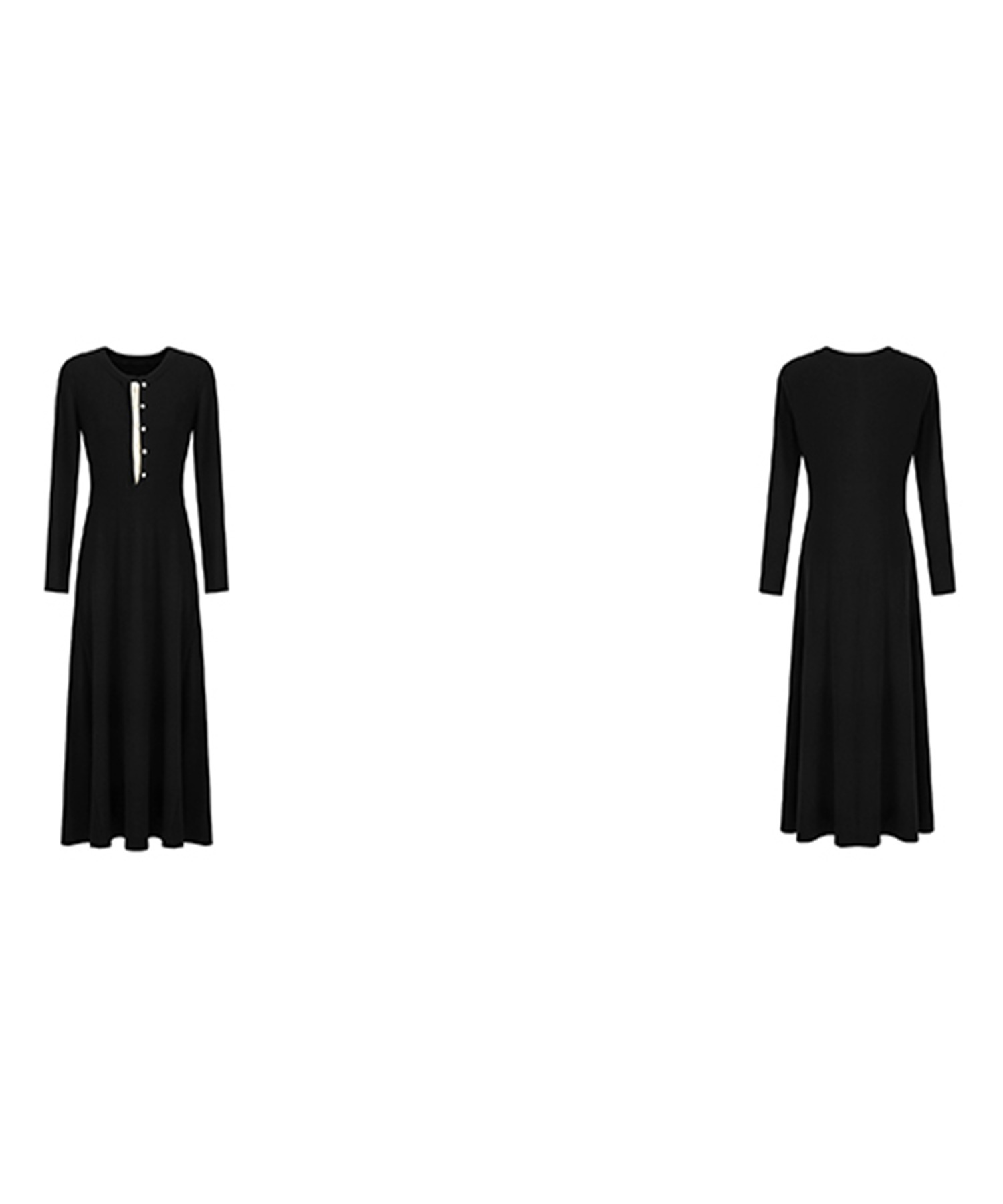 fano studios ワンピース　ブラック Fano Studios」 ノースリーブワンピース M ブラック レディース