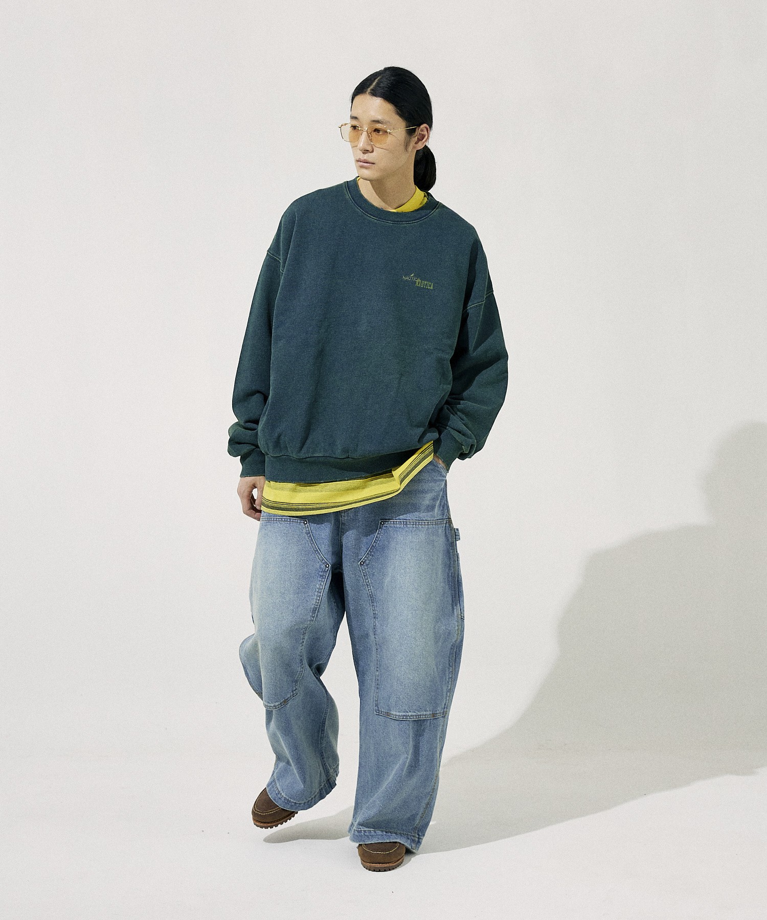 NAUTICA/ノーティカ Super Wide Curve Double Knee Painter Pant