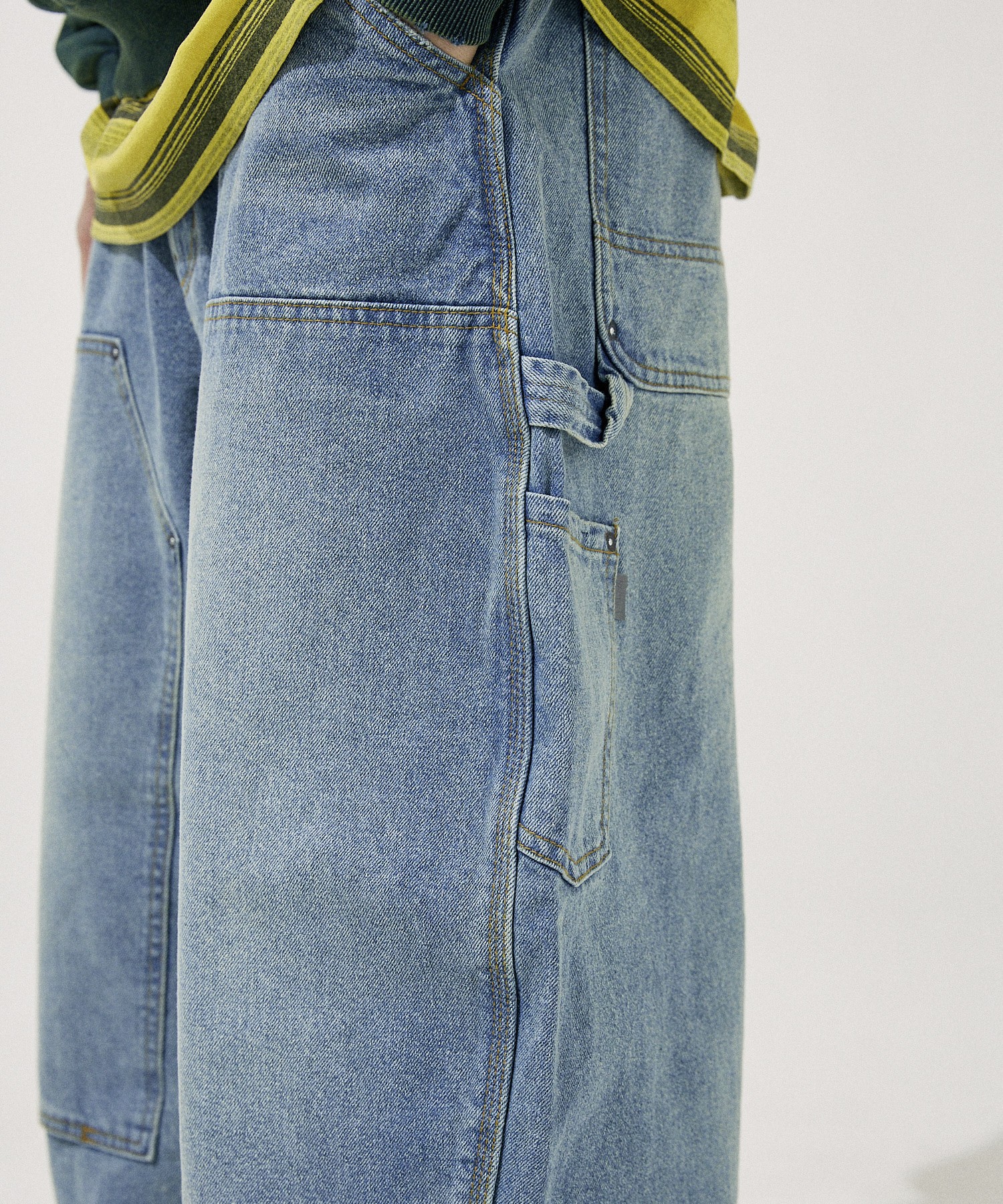 NAUTICA/ノーティカ Super Wide Curve Double Knee Painter Pant