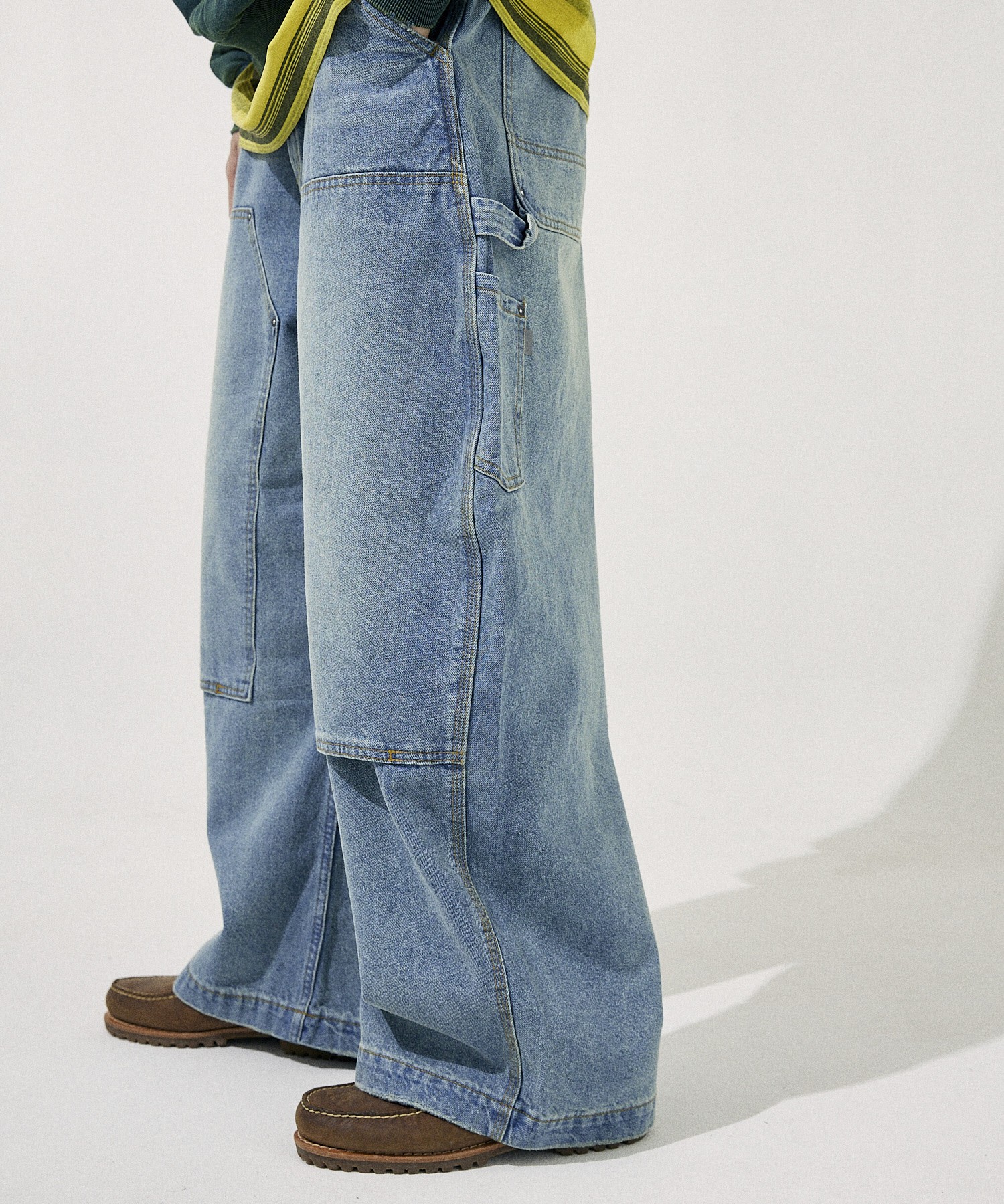 NAUTICA/ノーティカ Super Wide Curve Double Knee Painter Pant