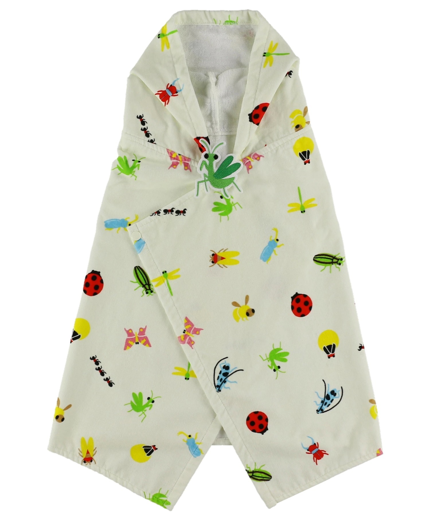 ツノ付き昆虫大集合フードタオル