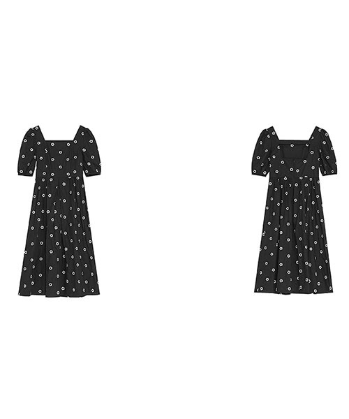 Fano Studios】Embroidery flowers sweet dress FC21L029