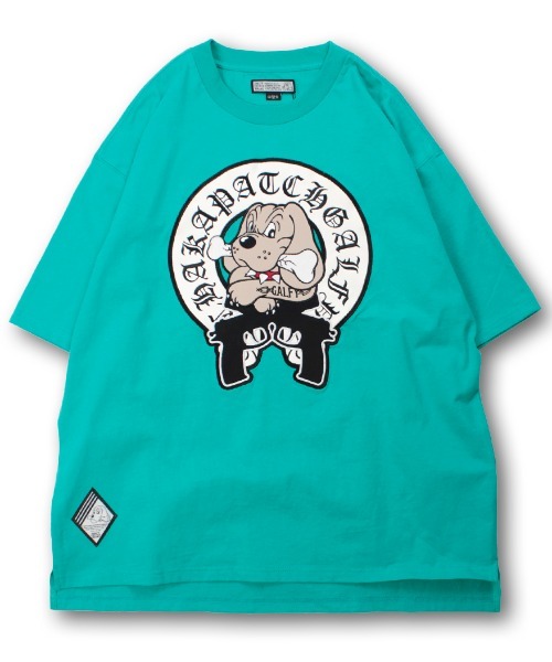 ちゃんみお様　GALFY ガルフィー　Tシャツ パッチ刺繍 ファイヤーパターン GALFY|GALFY 刺繍ロゴファイヤーパターンTEE|HARDOFFオフモール