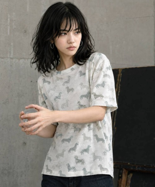 Print Summer Knit — принтованный летний джемпер