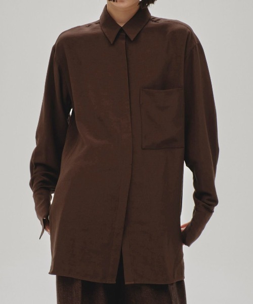 TODAYFUL Backsatin Pocket Shirts 12510417 【公式通販】