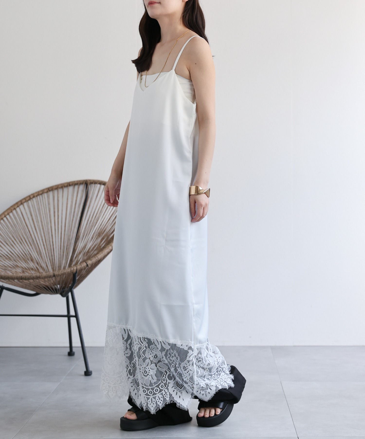 model：156cm 着用サイズ：FREE